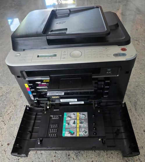 Samsung CLX-3185FN multifunctionele laserprinter+xtra toners, Computers en Software, Printers, Zo goed als nieuw, Printer, Scannen