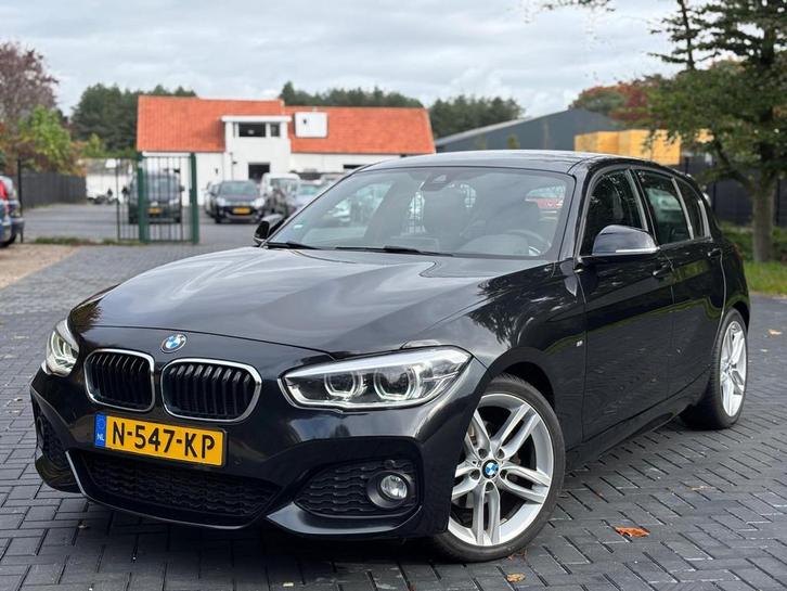 BMW 1-serie 120d M Sport/Clima/Leer/Cruise/Navi/PDC/LMV, Auto's, BMW, Bedrijf, Te koop, 1-Serie, ABS, Airbags, Airconditioning