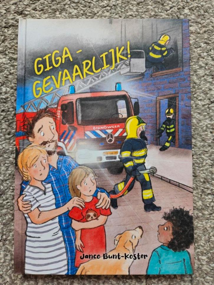 Janco Bunt-Koster - Giga-gevaarlijk!, Boeken, Kinderboeken | Jeugd | onder 10 jaar, Zo goed als nieuw, Fictie algemeen, Ophalen of Verzenden
