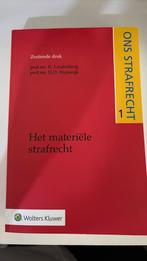 H.D. Wolswijk - Het materiële strafrecht, Ophalen of Verzenden, Zo goed als nieuw, H.D. Wolswijk; K. Lindenberg, Natuurwetenschap