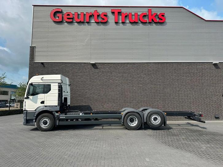 MAN TGS 26.520 6X2H-4 BL CH HYDRO DRIVE CHASSIS CABINE (NIEU, Auto's, Vrachtwagens, Bedrijf, Te koop, ABS, Airconditioning, Centrale vergrendeling