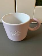 Nieuwe roze mok Hema Poes 3d kat 3d poes erin Cuddles please, Nieuw, Ophalen of Verzenden, Overige stijlen, Kop(pen) en/of Schotel(s)