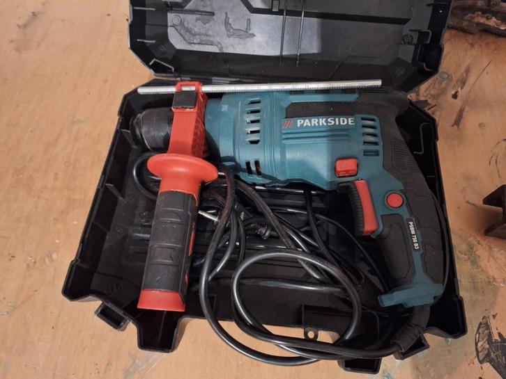 Parkside Klopboormachine, Doe-het-zelf en Verbouw, Gereedschap | Boormachines, Gebruikt, Boormachine, 600 watt of meer, Klopboormechanisme