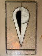 Vintage retro glas in lood raam Tiffany mid century modern, Doe-het-zelf en Verbouw, Glas en Ramen, Gevelraam of Ruit, Gebruikt