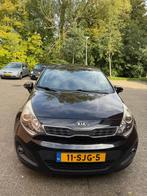 Kia Rio 1.2 I 5DRS 2011 Zwart, Auto's, Euro 5, 4 cilinders, Zwart, Origineel Nederlands