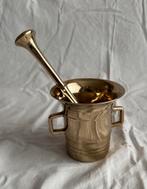 Messing Vijzel met Stamper, Ophalen of Verzenden, Koper