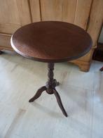 Antiek wijntafeltje op 1 poot. Bijzettafeltje .Wijntafeltje, Antiek en Kunst, Antiek | Meubels | Tafels, Ophalen of Verzenden
