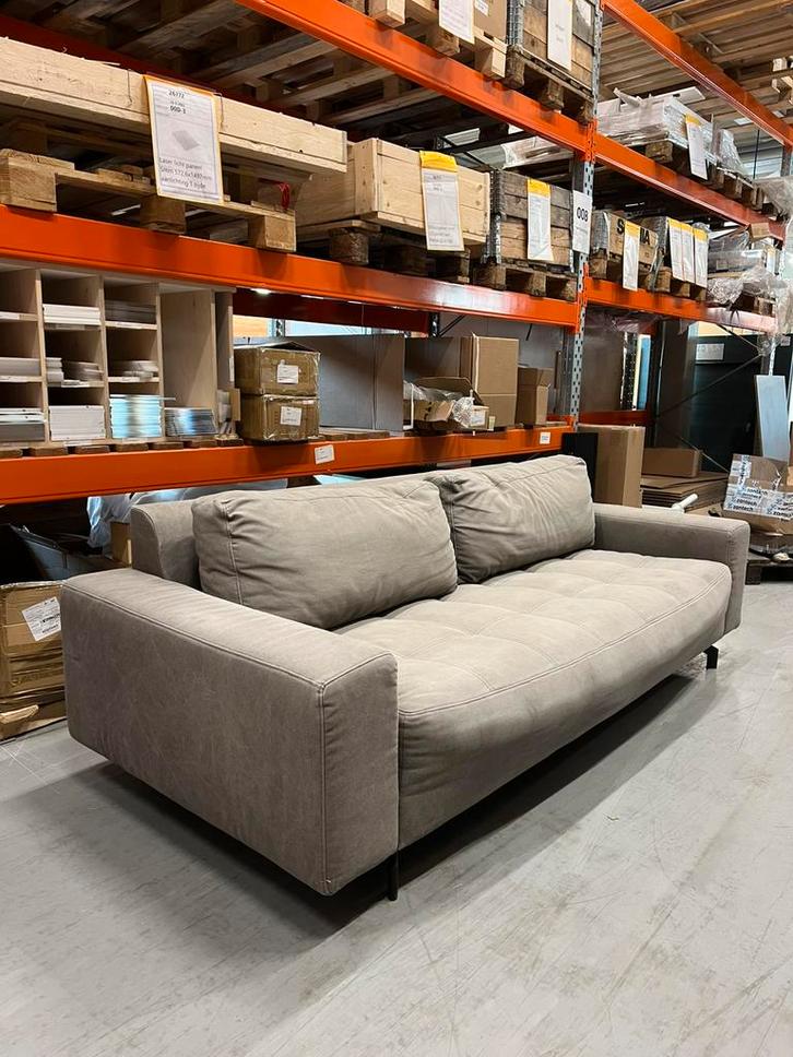 Bank, Huis en Inrichting, Banken | Voetenbanken en Poefen, Zo goed als nieuw, 125 cm of meer, Rechthoekig, Ophalen of Verzenden