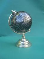 MODERNE WERELDBOL, Zwart Metaal, Ophalen of Verzenden