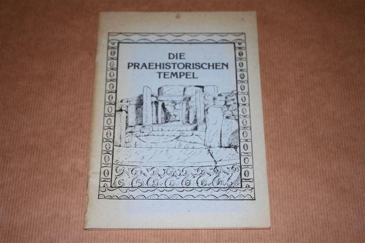 Die Praehistorischen Tempel. Megalithischen Tempel von Tarxi, Boeken, Geschiedenis | Wereld, Gelezen, Europa, Ophalen of Verzenden