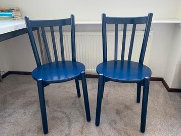 Stoeltjes blauw 2 stuks beschikbaar voor biedingen
