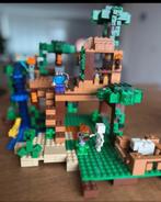 Lego Minecraft de jungle boomhut 21125, Ophalen of Verzenden, Zo goed als nieuw