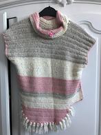 Handgemaakte poncho jas maat 116-122-128, Ophalen of Verzenden, Zo goed als nieuw, Meisje, Jas