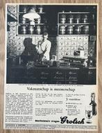 GROLSCH - Vakmanschap is meesterschap (65 advertenties), Ophalen of Verzenden, Zo goed als nieuw, Reclamebord, Plaat of Schild