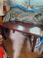 teak  eettafel, Gebruikt, Rechthoekig, 50 tot 100 cm, Ophalen of Verzenden