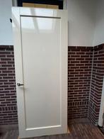 Hard houten paneeldeur in nieuw staat, Doe-het-zelf en Verbouw, Deuren en Horren, Ophalen, 80 tot 100 cm, 215 cm of meer, Binnendeur