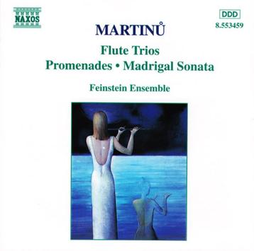 MARTINU Flute trios CD FEINSTEIN ENSEMBLE NAXOS NIEUWSTAAT beschikbaar voor biedingen