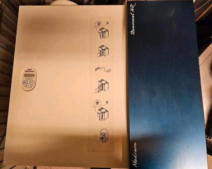 Brink Renovent HR Medium 4/0 L en R gereviseerd, Doe-het-zelf en Verbouw, Ventilatie en Afzuiging, Zo goed als nieuw, Ventilator en Afzuiger