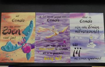 Ermelo, City cards, 3 stuks, nieuw, funny cards. beschikbaar voor biedingen