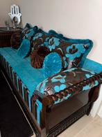 Marokkaanse sedari met box, tv kast,poefen, bijzettafel’s., Marokkaanse stijl, Overige maten, Ophalen of Verzenden, Zo goed als nieuw