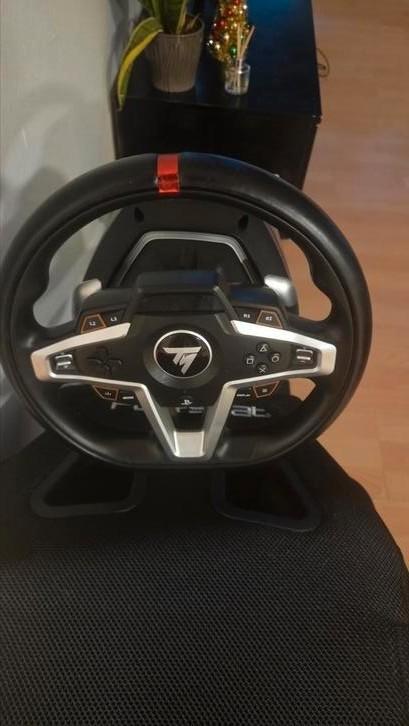 Playseat evolution Black + thrustmaster t248, Spelcomputers en Games, Spelcomputers | Overige, Zo goed als nieuw, Ophalen