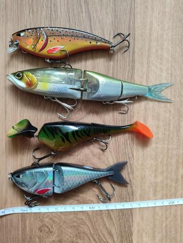 Premium snoek pluggen set beschikbaar voor biedingen