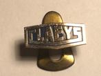 Metalen CLAEYS Landbouw Knoopsgat Speld (Blauw/Metaalkleur)., Verzamelen, Speldjes, Pins en Buttons, Verzenden, Zo goed als nieuw