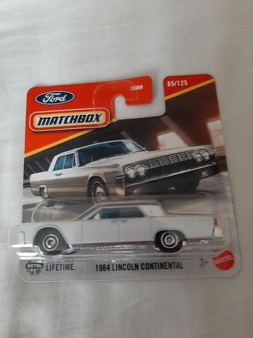 Matchbox Lincoln Continental wit. beschikbaar voor biedingen