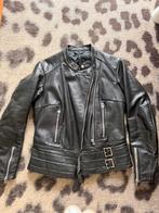 Leren (motor) Jack dames, Ophalen of Verzenden, Gedragen, Maat 36 (S), Zwart