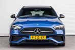 Mercedes-Benz C-Klasse Estate 200 AMG Nightpakket, pano, Cam, Automaat, 4 cilinders, Blauw, Stationwagon