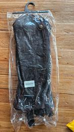 Mondoni chaps, zwart leer. Nieuwprijs €69.95, Ophalen of Verzenden, Nieuw, Overige soorten, Schoeisel