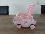 Houten poppenwagen, Ophalen, Gebruikt, Babypop