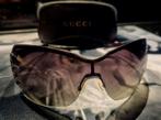 Gucci zonnebril met strass steentjes, Overige merken, Zonnebril, Bruin, Ophalen of Verzenden