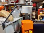 zwart kunststof klem lamp werklamp jaren 70 design retro, Gebruikt, ?, ?, ?