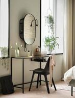 Ikea VITTSJÖ Laptoptafel/ smal bureau 100x36 cm, 50 tot 100 cm, Glas, Ophalen of Verzenden, Zo goed als nieuw