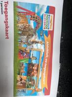 4x entree Slagharen, Tickets en Kaartjes, Drie personen of meer, Ticket of Toegangskaart