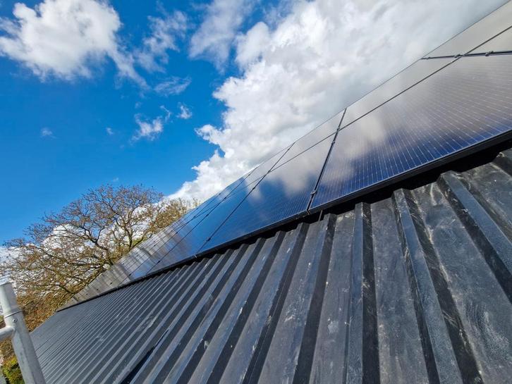 Nieuwe Longi Full black Mono Perc zonnepanelen, Doe-het-zelf en Verbouw, Elektra en Kabels, Zo goed als nieuw, Ophalen