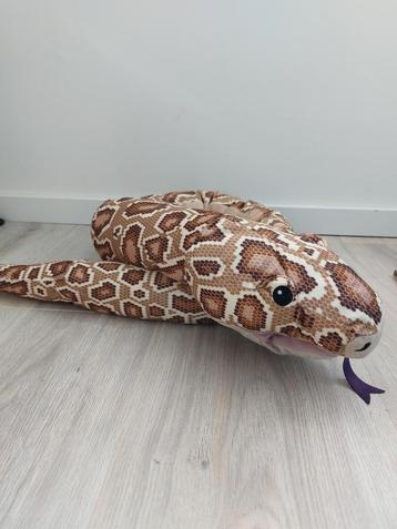 Knuffel handpop Ikea slang python djungelskog L240 beschikbaar voor biedingen
