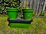 Duogrow zelf-waterende terraspot, Tuin en Terras, Ophalen, Kunststof, Minder dan 30 cm, Minder dan 60 cm
