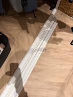 Witte Verduisterende Rolgordijn- 185cm breed 140cm hoog, Ophalen of Verzenden, Gebruikt, 100 tot 150 cm