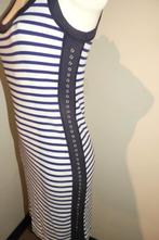 Marccain makkelijke jurk gestreept ringetjes zijkant N4 40, Kleding | Dames, Jurken, Maat 38/40 (M), Gedragen, Marccain, Verzenden