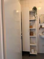 ENHET 2 stuks badkamerkast met planken kast + metaal rek, Ophalen, (Half)hoge kast, Zo goed als nieuw, 150 tot 200 cm