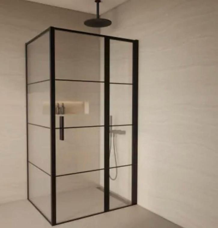 BWS Creton Douchecabine 80x120 - Nieuw in doos!, Huis en Inrichting, Badkamer | Complete badkamers, Nieuw, Met douche, Ophalen