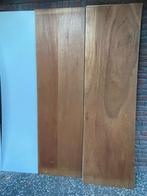 Triplex hout platen 200 cm x 60 cm naturel en witte zijde, Ophalen, Gebruikt, Hout, Minder dan 20 mm