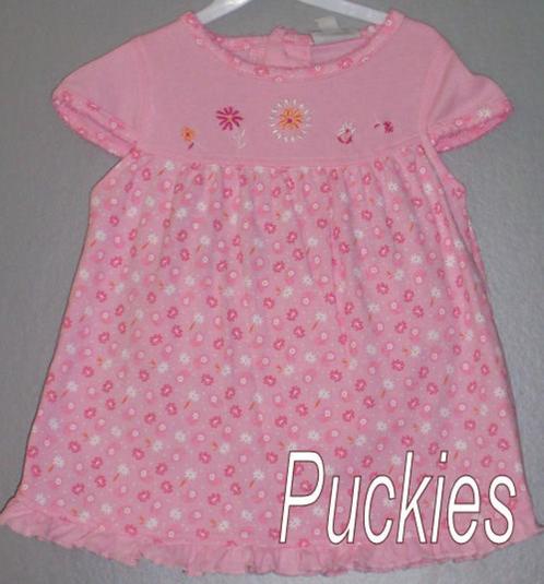 *SALE* Roze jurk+broekje Lynnat maat 68/74 *NieuW* a, Kinderen en Baby's, Babykleding | Maat 68, Nieuw, Meisje, Jurkje of Rokje