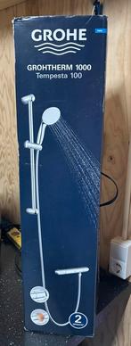 Thermostatische Douchekraan met Glijstang - Excl. Douchekop, Doe-het-zelf en Verbouw, Sanitair, Ophalen, Nieuw, Chroom, Douche