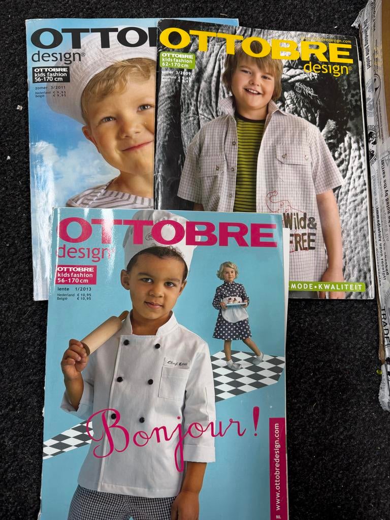 Ottobre Design Tijdschriften - Kinderkleding Patronen, Ophalen of Verzenden, Gebruikt, Kind, Overige typen