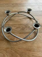 Georg Jensen edelstalen 4-lichts kandelaar, Antiek en Kunst, Kunst | Designobjecten, Ophalen of Verzenden