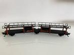 HO Fleischmann 1471 DB 631780 3-assig autotransporter (650), Gebruikt, Gelijkstroom, Verzenden, Fleischmann