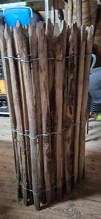 Degelijk, stevig, kastanjehouten schapenhek, 100x500, Tuin en Terras, Ophalen, Gebruikt, Hout, Tuinhek